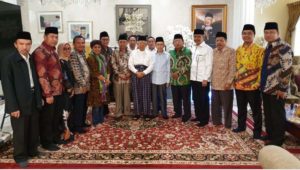 Akhmad Muqowam Silaturahmi Ke KH. Ma’ruf Amin: Diskusikan Masalah Bangsa