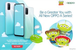 OPPO Kembali Berkolaborasi dengan Disney Luncurkan Enco W11 Disney and Pixar’s Toy Story Edition