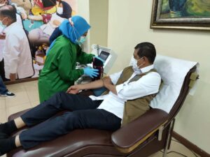 Wujud Syukur, Doni Donorkan Plasma Konvalesen