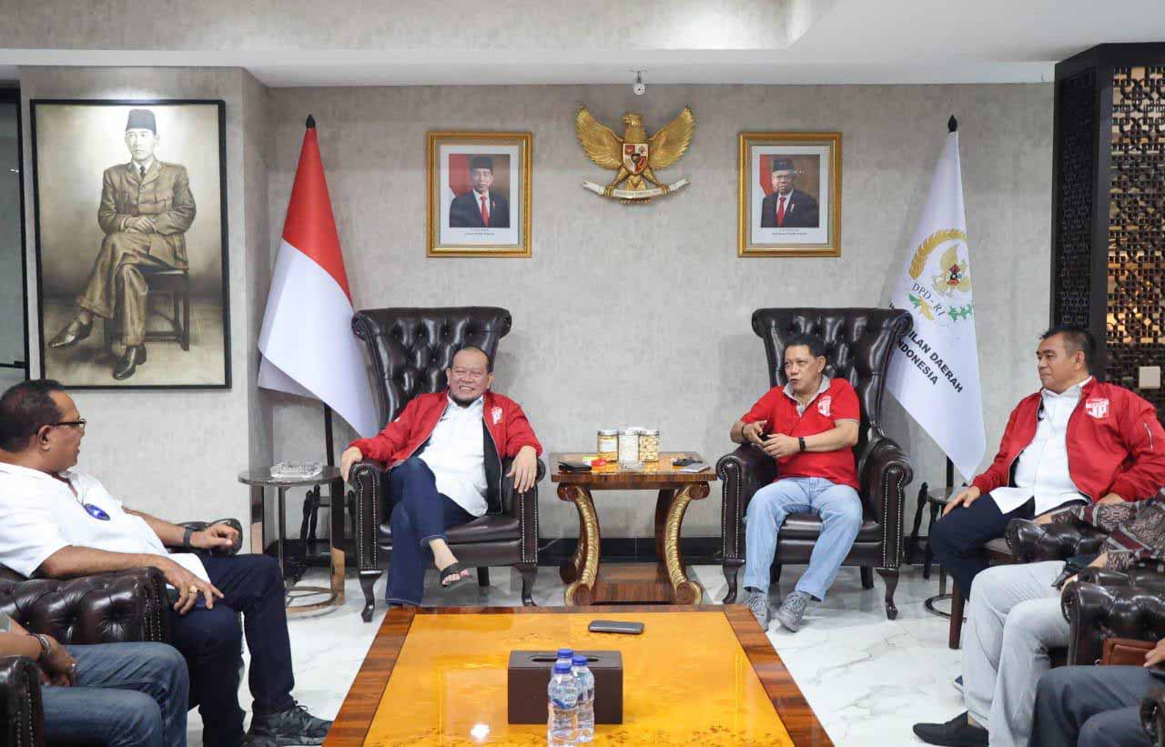Temui LaNyalla, BaraJP Siap Dukung DPD RI Membangun dari Daerah