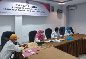 KPU Pangkep Tetapkan DPB periode November 232.836 Orang