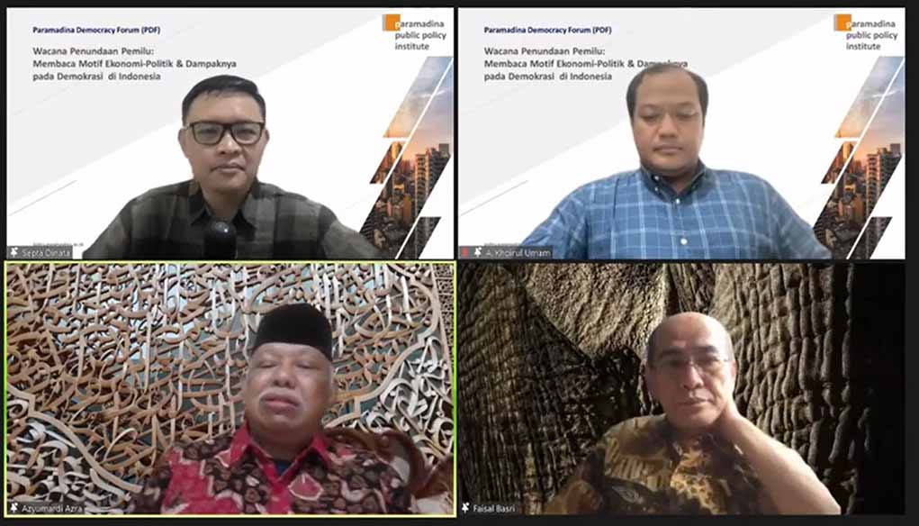Wacana Penundaan Pemilu: Membaca Motif Ekonomi-Politik dan Dampaknya pada Demokrasi di Indonesia