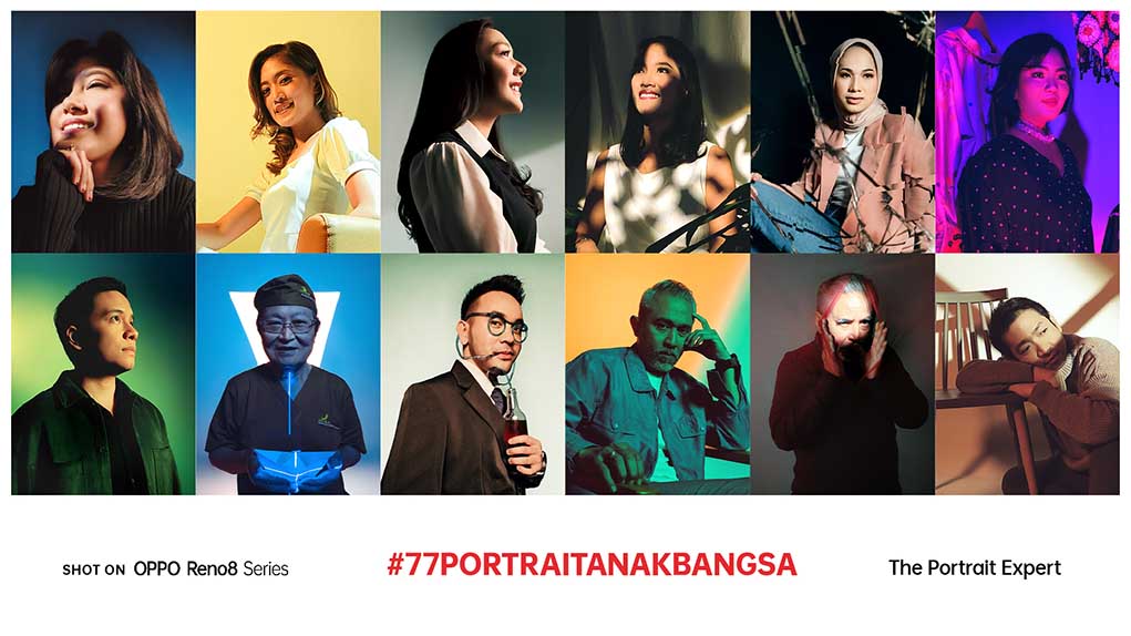Lukman Sardie dan Dee Lestari Masuk dalam 77 Portrait Anak Bangsa