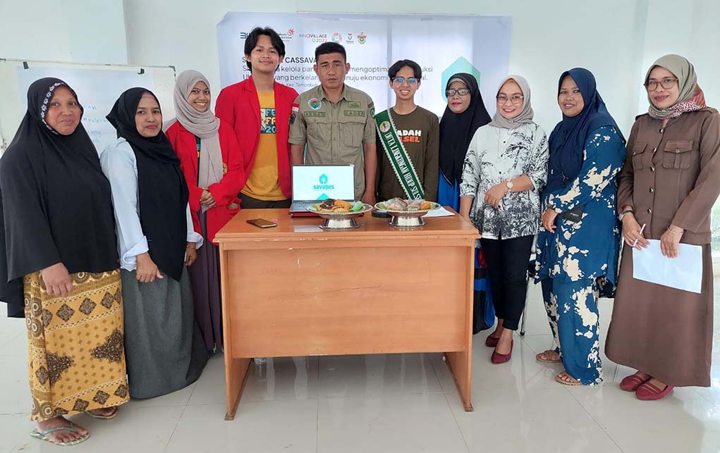 Implementasi Innovillage “Savages of Cassava” Optimalkan Produksi Ubi Kayu Berkelanjutan di Desa Benteng Gajah