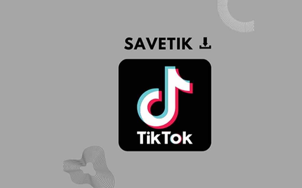 Petunjuk download videoTikTok sama SaveTik
