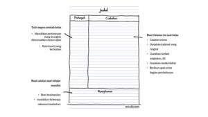 Cara Membuat Catatan Dengan Metode Cornell