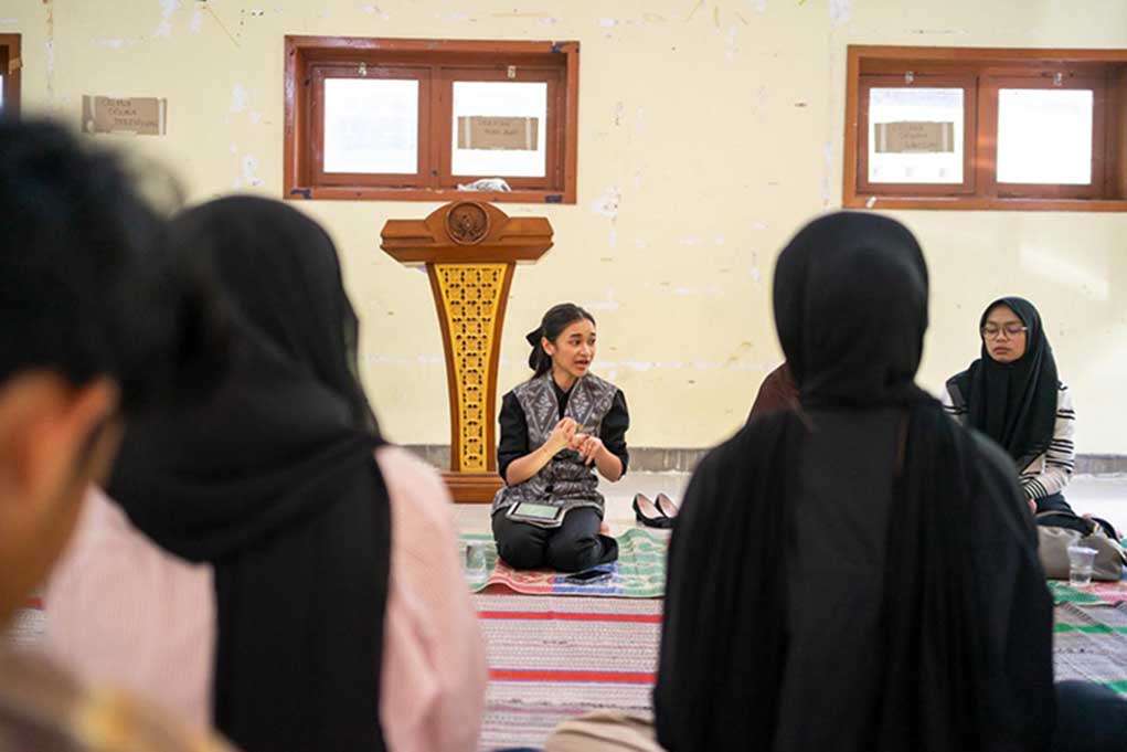 Bencana di Sumatera, Anggota DPD RI Yashinta Sekarwangi Beri Dukungan kepada Mahasiswa Perantau